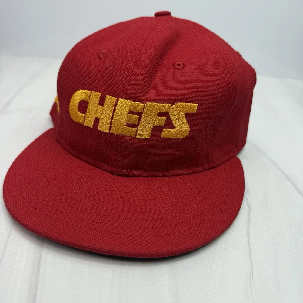 CHEF We Hungry Hat Vintage Flat Brim‎ With Snapback One Size Fits All